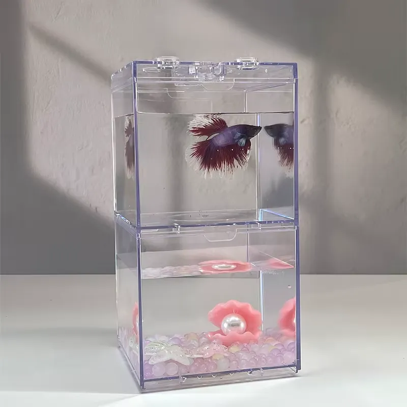 Aquarium Mini Fish - Mini Aquário Relaxlines para Decoração de