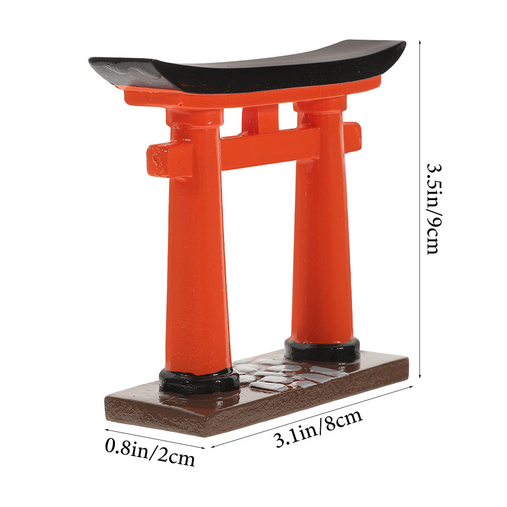 2 Peças Mini Portão Japonês To - Aquarium Mini Fish avaliação e preço