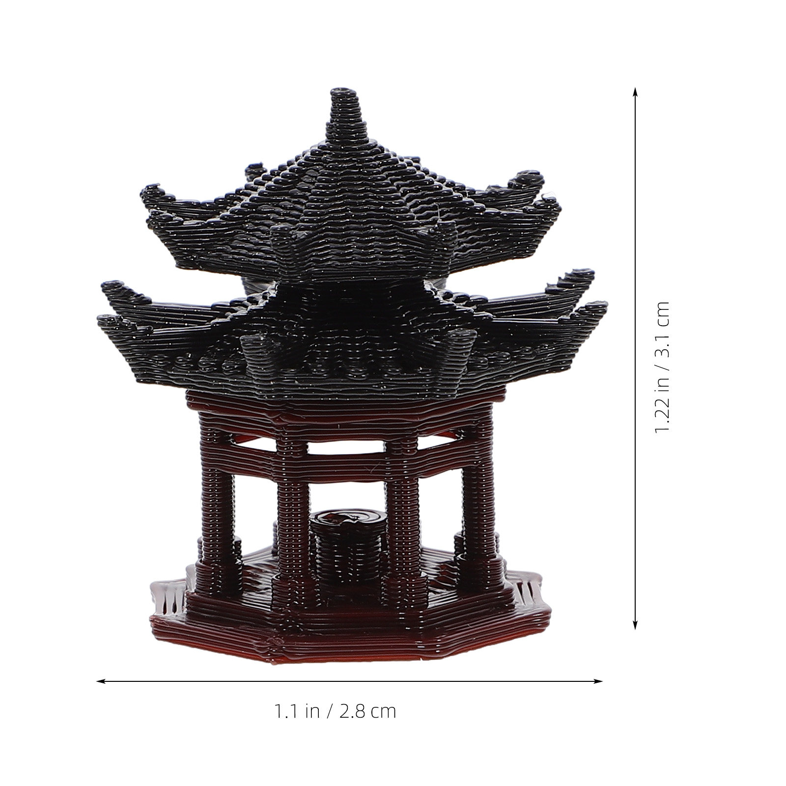 Estátua Mini Pavilhão Estilo C - Aquarium Mini Fish avaliação e preço