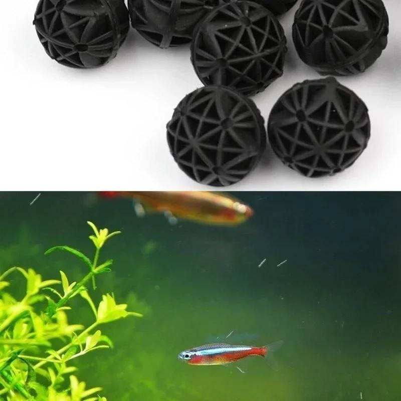 50 Peças de Bolas de Filtro Bi - Aquarium Fish Pond avaliação e preço