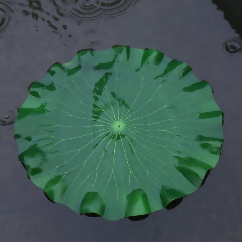 Folhas de Lótus Artificiais 20 - Aquarium Fish Pond avaliação e preço