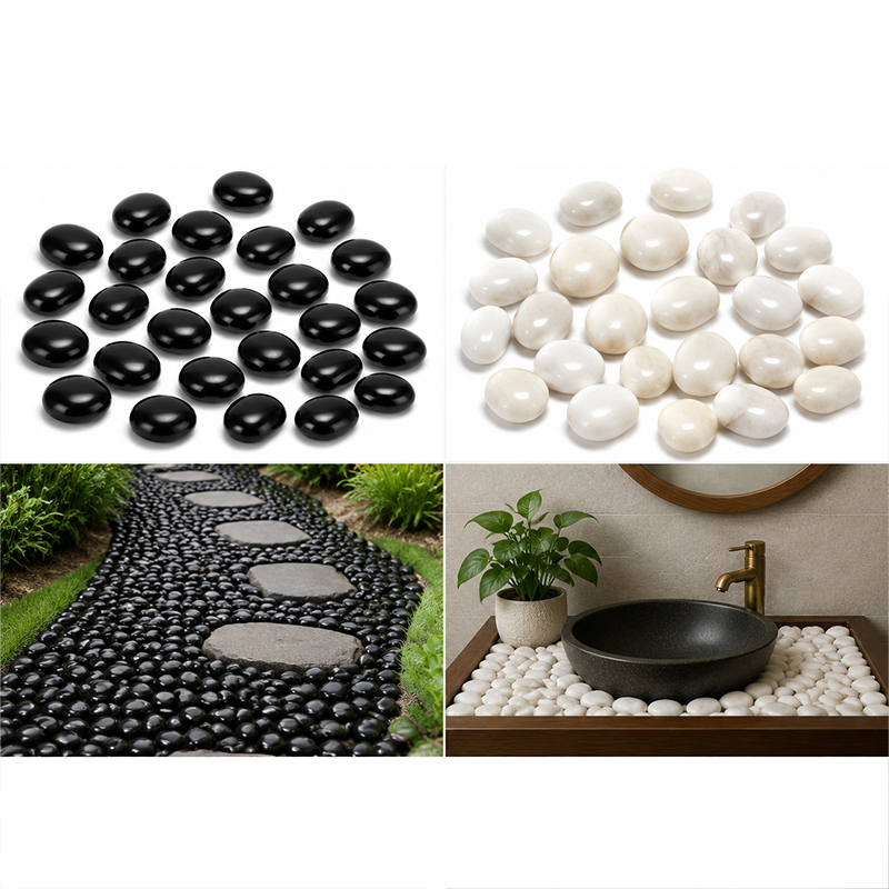 Pedras de rio polidas brancas  - Aquarium Fish Saltwater avaliação e preço