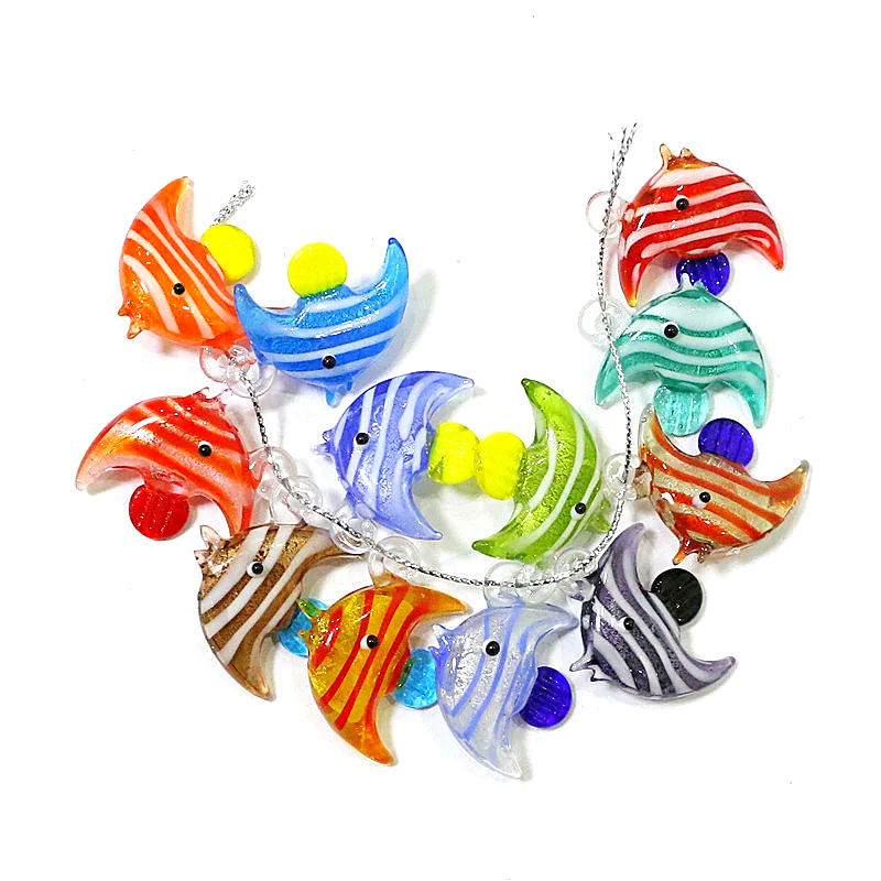 2 peças de charme de peixe mar - Aquarium Mini Fish avaliação e preço