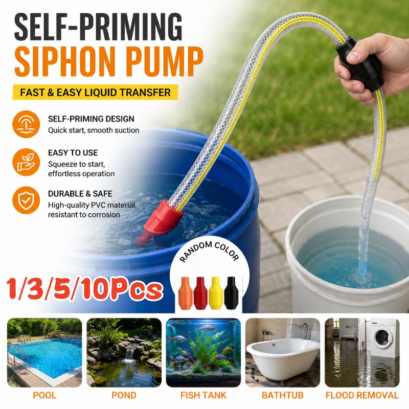Bomba de Água Manual de Sifão  - Aquarium Fish Pond avaliação e preço