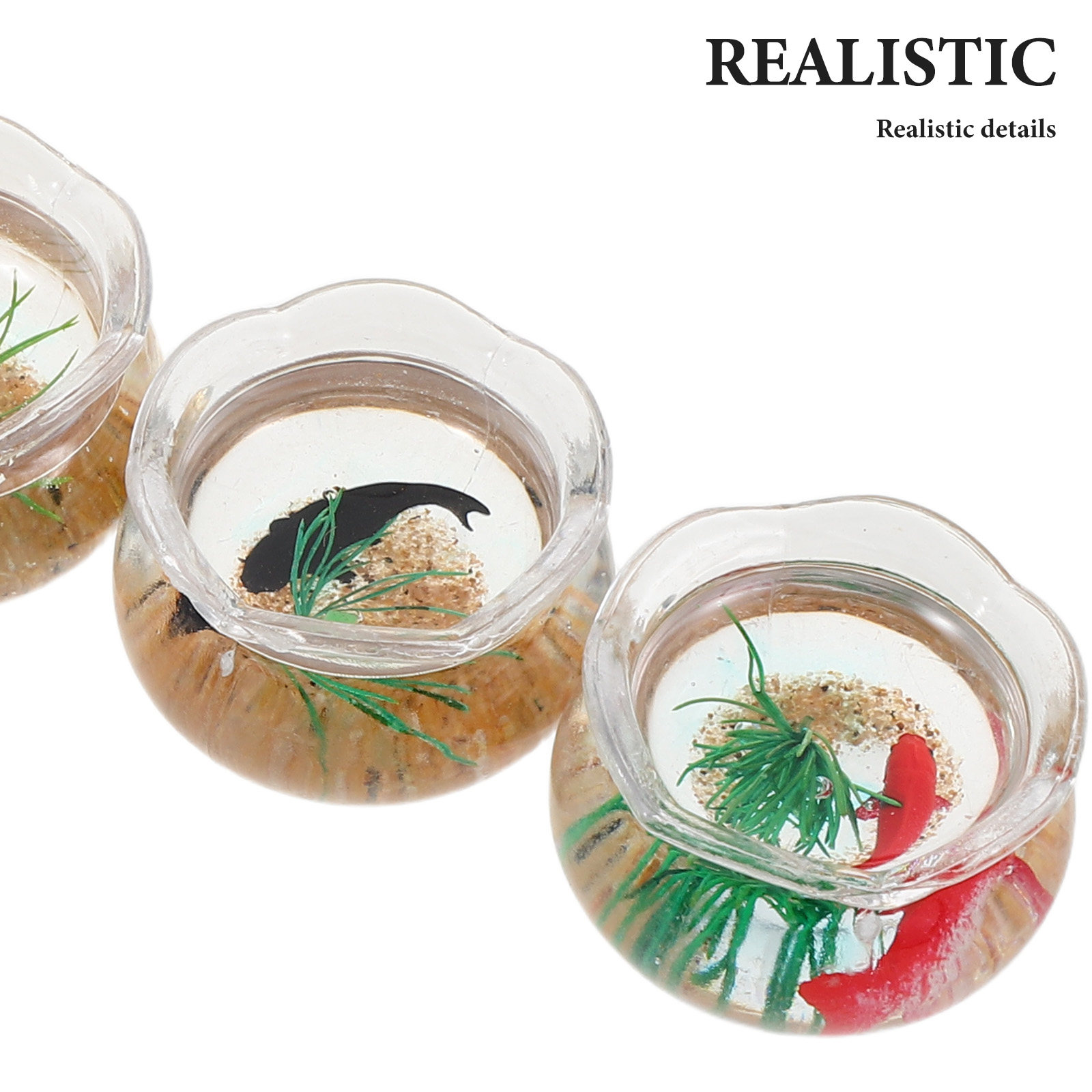 5 Peças Mini Aquário de Peixes - Aquarium Mini Fish avaliação e preço